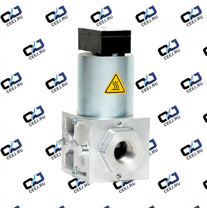 Клапан электромагнитный газовый нормально-закрытый КЭГ-9720 Ду20 (220В)